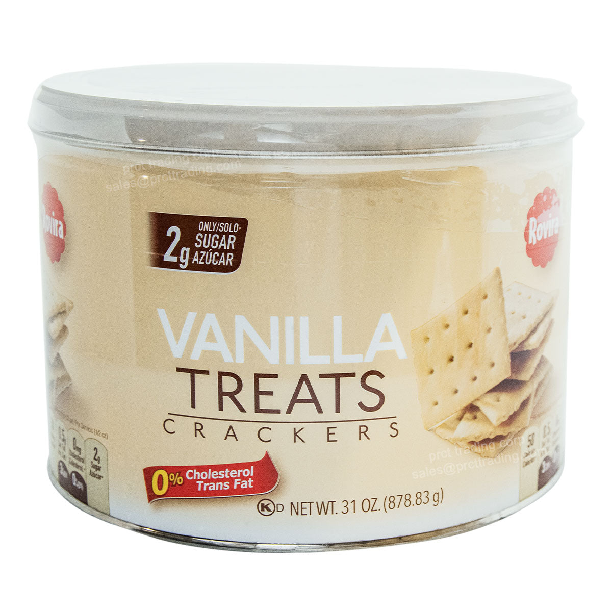 Rovira Vanilla Treats Crackers 6ct case