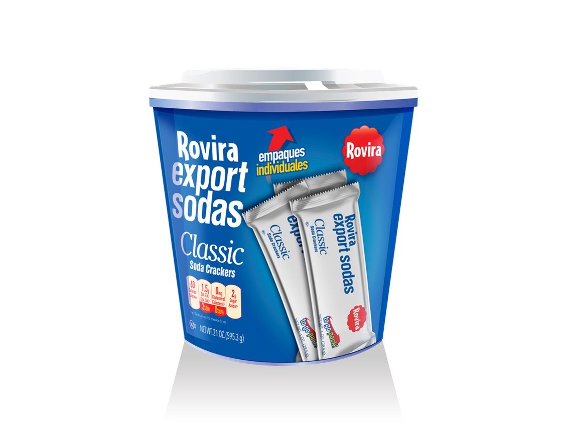 Rovira Plastic Bucket 21oz 6ct case